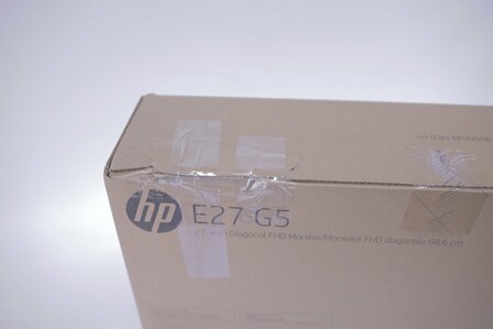 HP E27 G5 27&quot; | 1920x1080 Full HD IPS | 75Hz | 5ms | 99% sRGB | USB-Hub | Ergonomische Monitor | 2e Kans