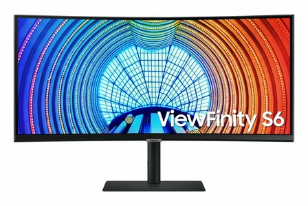 Samsung LS34A650UBUXEN 34&quot; | 3440x1440 UWQHD VA | 100Hz | 1000R Curved | HDR10 | USB-C | Monitor | Open Box