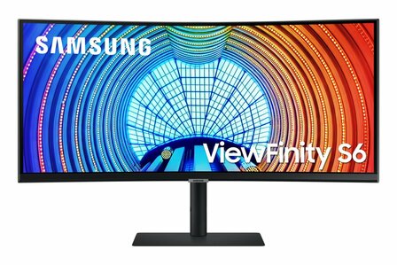Samsung LS34A650UBUXEN 34&quot; | 3440x1440 UWQHD VA | 100Hz | 1000R Curved | HDR10 | USB-C | Monitor | Open Box