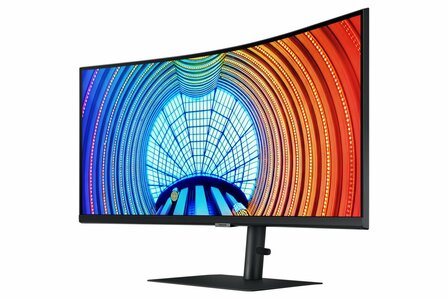 Samsung LS34A650UBUXEN 34&quot; | 3440x1440 UWQHD VA | 100Hz | 1000R Curved | HDR10 | USB-C | Monitor | Open Box