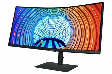 Samsung LS34A650UBUXEN 34&quot; | 3440x1440 UWQHD VA | 100Hz | 1000R Curved | HDR10 | USB-C | Monitor | Open Box