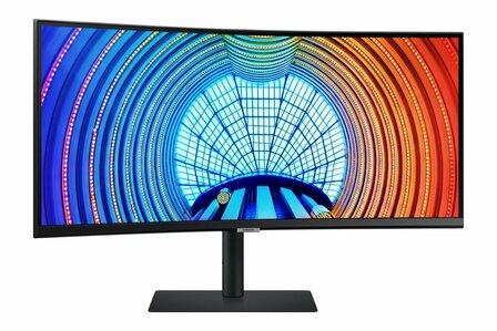 Samsung LS34A650UBUXEN 34&quot; | 3440x1440 UWQHD VA | 100Hz | 1000R Curved | HDR10 | USB-C | Monitor | Open Box