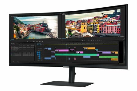 Samsung LS34A650UBUXEN 34&quot; | 3440x1440 UWQHD VA | 100Hz | 1000R Curved | HDR10 | USB-C | Monitor | Open Box