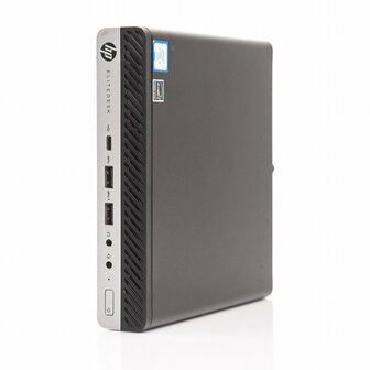 HP ProDesk 600 MINI G4 i5-8500T / 8GB / 256GB / W11PRO REFURBISHED SILVER