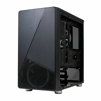Azza Noir 130 RGB | Micro Tower Case | Zwart | Open Box