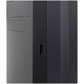 Inter-Tech IT-5916 | Midi Tower Case | 500 Watt Voeding | Zwart | Open Box