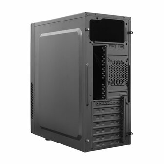 SBOX PCC-180 | Midi Tower Case | Zwart | Geen PSU