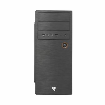 SBOX PCC-180 | Midi Tower Case | Zwart | Geen PSU