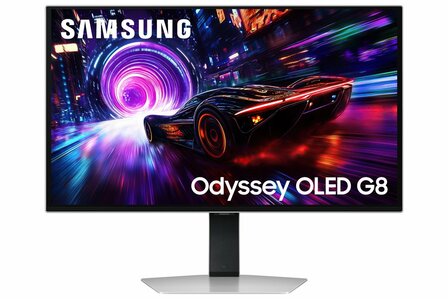 Samsung Odyssey G8 OLED 27" | 4K QD-OLED | 240Hz | 0.03ms | Gaming Monitor | Zilver