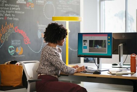 HP 5TW13AA | USB-C/A Docking Station G2 | Dual 4K Display | 100W Power Delivery | Zwart