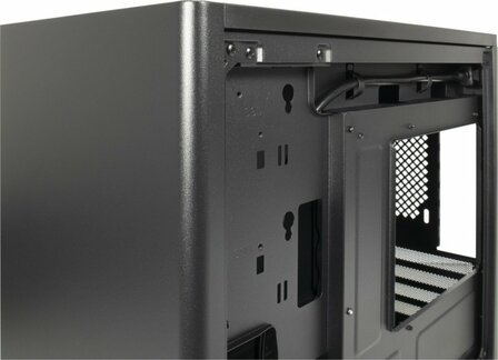 Inter-Tech X2 Duplex | Micro Tower Case | Zwart