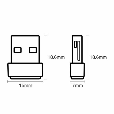 TP-LINK Archer T2U Nano WLAN 633 Mbit/s