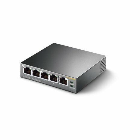 TP-LINK TL-SG1005P netwerk-switch Unmanaged Gigabit Ethernet (10/100/1000) Zwart Power over Ethernet (PoE)