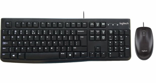 Logitech Ret. Wired Desktop MK120