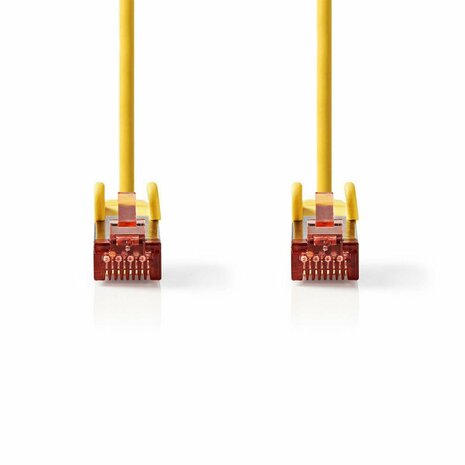 Nedis CCGP85221YE30 netwerkkabel 3 m Cat6 SF/UTP (S-FTP) Geel