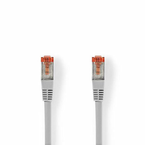 Nedis CAT6 S/FTP-netwerkkabel/RJ45 5m Grijs