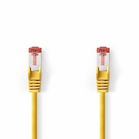 Nedis CAT6 S/FTP-netwerkkabel / RJ45 / 5m / Geel