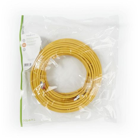 Nedis CAT6 S/FTP-netwerkkabel / RJ45 / 5m / Geel