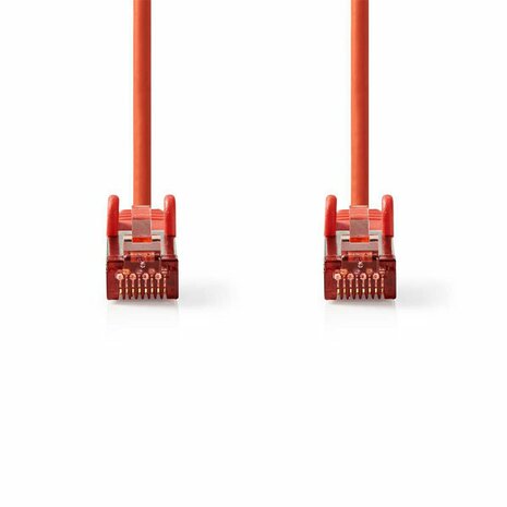 Nedis CAT6 S/FTP-netwerkkabel / RJ45 / 2m / Rood