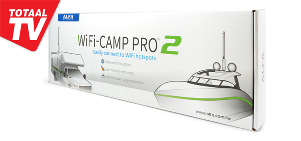 Alfa Network WiFi-Camp Pro2 Set Tube N Antenne + R36A Router