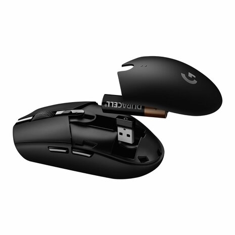 Logitech G305 Lightspeed | Gaming Muis | Rechtshandig | RF | 12000 DPI | Zwart
