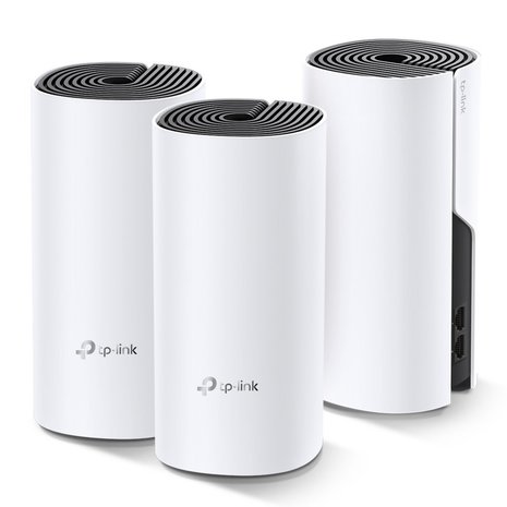 TP-LINK Deco M4(3-pack) Dual-band (2.4 GHz / 5 GHz) Wi-Fi 5 (802.11ac) Wit 2 Intern