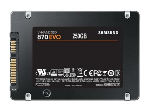 Samsung 870 EVO 2.5" 250 GB SATA III V-NAND