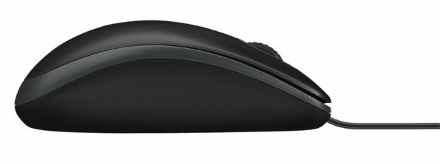 Logitech B100 | Ambidextrous Bedrade Muis | USB-A | 800 DPI | Zwart