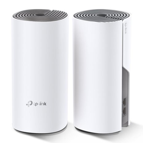 TP-Link Deco E4 (2-pack) | Dual-band WiFi 5 Mesh Router | Fast Ethernet | AC1200