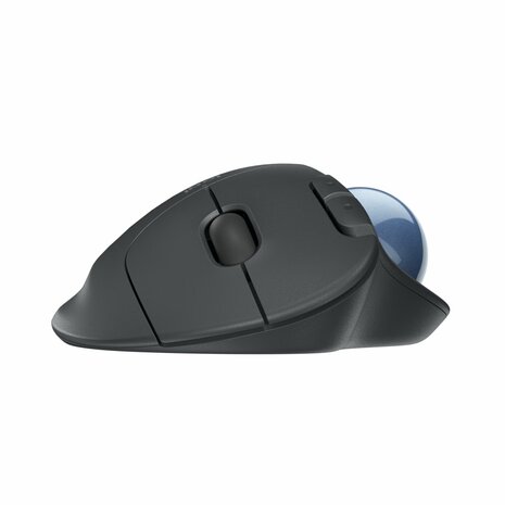 Logitech M575 Ergo Trackball for Business | Ergonomische Draadloze Muis | Rechtshandig | RF + Bluetooth | 2000 DPI | Grafiet
