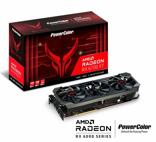 VGA PowerColor Red Devil AMD Radeon RX 6700XT 12 GB GDDR6