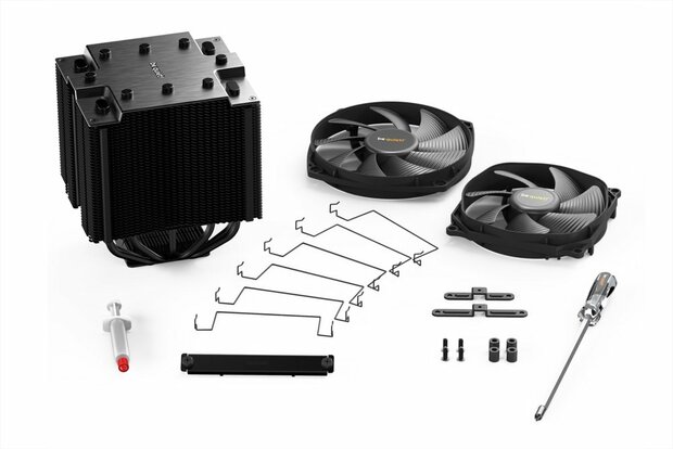 be quiet! Dark Rock Pro TR4 | 250W TDP | 162mm Hoogte | 135mm Fans | CPU Luchtkoeler