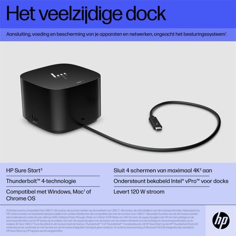 HP Thunderbolt Dock 120 watt G4