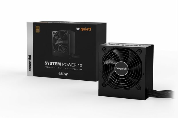 be quiet! System Power 10 | 450 Watt Bronze ATX PSU | Power Supply | Voeding
