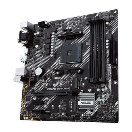 ASUS PRIME B550M-K | Socket AM4 | AMD B550 | 4xDDR4 | Micro-ATX | Moederbord