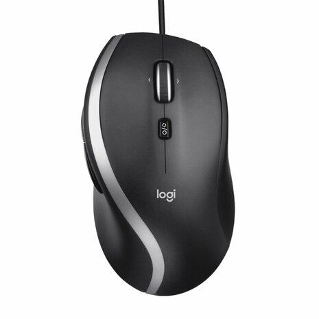 Logitech M500s Advanced | Bedrade Muis | Rechtshandig | USB-A | 4000 DPI | Zwart/Zilver