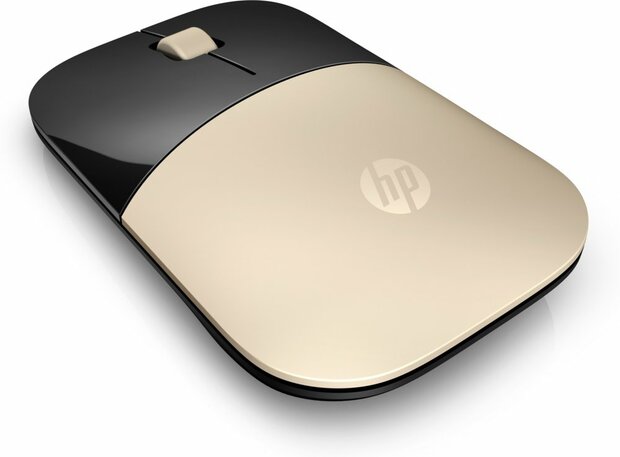 HP Z3700 | Ambidextrous Draadloze Muis | RF-Draadloos | 1200 DPI | Gold