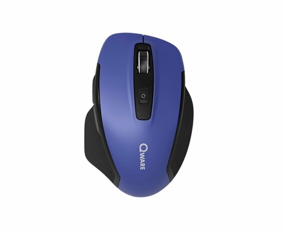 QWARE Wireless Mouse Glasgow Blauw