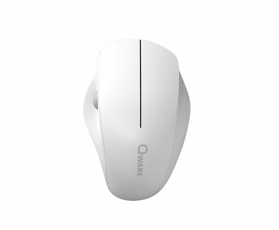 Qware Luton | Draadloze Muis | RF-Draadloos | 1600 DPI | Wit