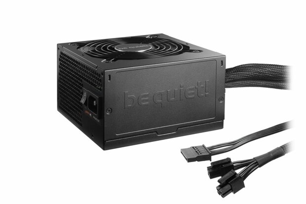 be quiet! System Power 9 500W CM | 500 Watt Bronze ATX PSU | Deels Modulair | Power Supply | Voeding
