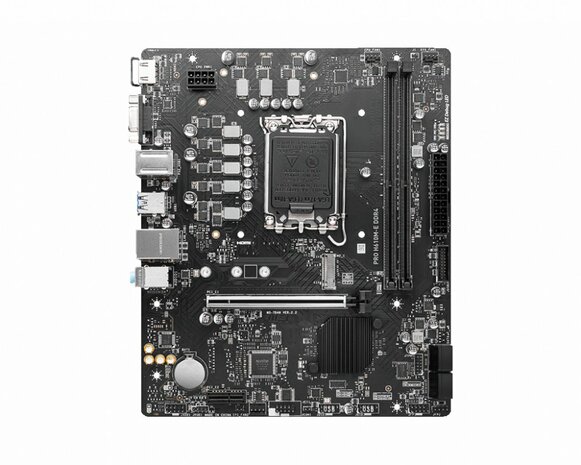 MSI PRO H610M-E | Socket LGA 1700 | Intel H610 | 2xDDR4 | Micro-ATX | Moederbord