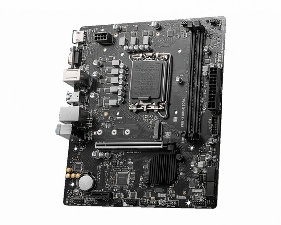 MSI PRO H610M-E | Socket LGA 1700 | Intel H610 | 2xDDR4 | Micro-ATX | Moederbord