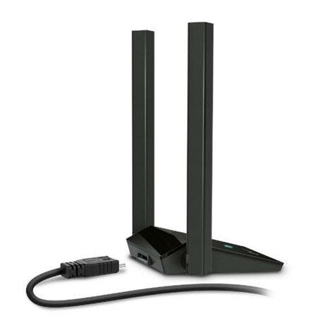TP-Link Archer TX20U Plus | Wi-Fi 6 USB Adapter | AX1800 Dual-band (2,4 GHz / 5 GHz) | 1800 Mbps | USB 3.0 | Zwart