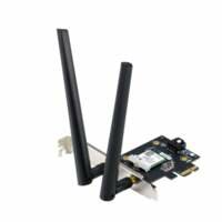 ASUS PCE-AXE5400 Interne WLAN-kaart | Wi-Fi 6E (802.11ax) | 2402 Mbit/s | Tri-band (2,4 GHz / 5 GHz / 6 GHz) | Bluetooth 5.2