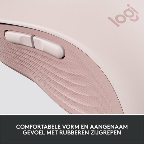Logitech Signature M650 | RF-Draadloos + Bluetooth | 2000 DPI | Roze