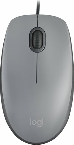 Logitech M110 Silent | Ambidextrous Bedrade Muis | USB-A | 1000 DPI | Wit