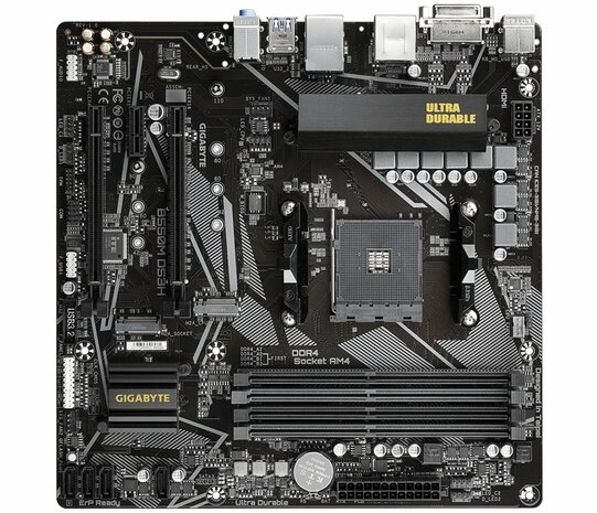 Gigabyte B550M DS3H | Socket AM4 | AMD B550 | 4xDDR4 | Micro-ATX | Moederbord