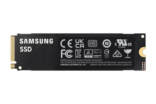 Samsung 990 EVO | 1TB NVMe SSD | M.2 | Gen4 | 5.000MB/s Lezen | 4.200MB/s Schrijven
