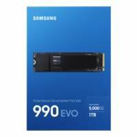 Samsung 990 EVO | 1TB NVMe SSD | M.2 | Gen4 | 5.000MB/s Lezen | 4.200MB/s Schrijven