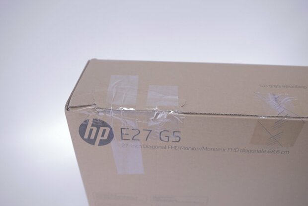HP E27 G5 27" | 1920x1080 Full HD IPS | 75Hz | 5ms | 99% sRGB | USB-Hub | Ergonomische Monitor | 2e Kans
